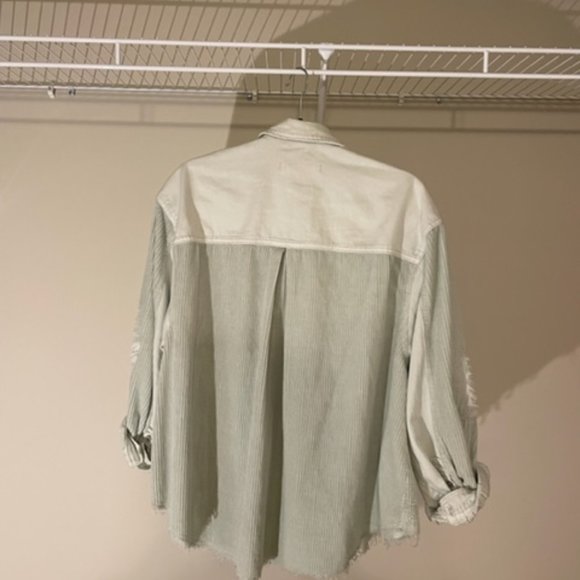 Free People Corduroy Shirt Jacket - Picture 2 of 4